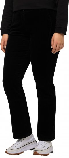 Ulla Popken Mandy Corduroy Pants Black - Jeans & Hosen in Großen Größen – Plus Size Damenmode - 