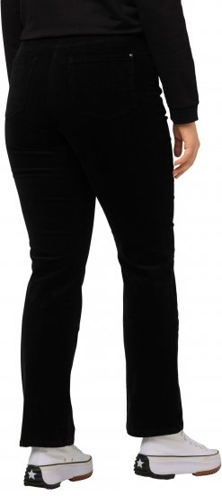 Ulla Popken Mandy Corduroy Pants Black - Jeans & Hosen in Großen Größen – Plus Size Damenmode - 