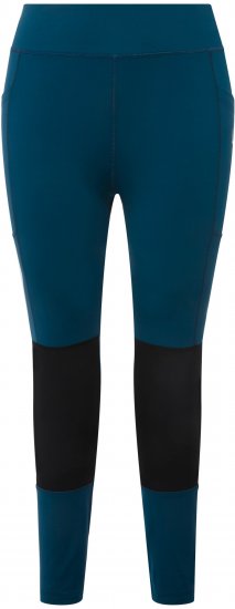 Ulla Popken High Waisted Hiking Leggings Blue - Jeans & Hosen in Großen Größen – Plus Size Damenmode - 