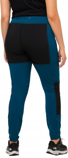 Ulla Popken High Waisted Hiking Leggings Blue - Jeans & Hosen in Großen Größen – Plus Size Damenmode - 