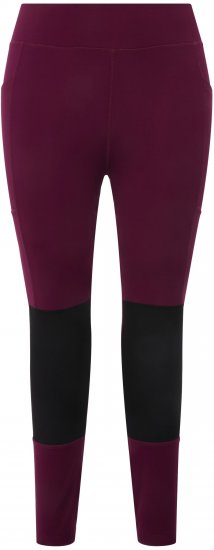 Ulla Popken High Waisted Hiking Leggings Purple - Jeans & Hosen in Großen Größen – Plus Size Damenmode - Jeans & Hosen, EU 42–70