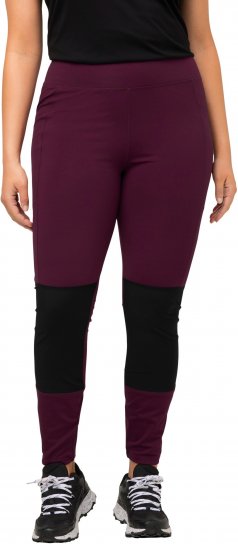 Ulla Popken High Waisted Hiking Leggings Purple - Jeans & Hosen in Großen Größen – Plus Size Damenmode - Jeans & Hosen, EU 42–70