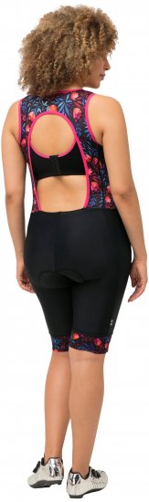Ulla Popken Functional Padded Zip Front Cycling Leotard Black - Jeans & Hosen in Großen Größen – Plus Size Damenmode - Jeans & Hosen, EU 42–70