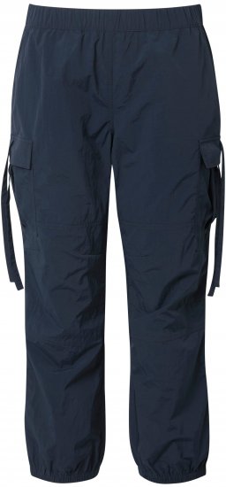 Ulla Popken Elastic Waist Cargo Pants Navy - Jeans & Hosen in Großen Größen – Plus Size Damenmode - Jeans & Hosen, EU 42–70