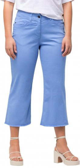 Ulla Popken Mary Crop Jeans Cloud Blue - Jeans & Hosen in Großen Größen – Plus Size Damenmode - 
