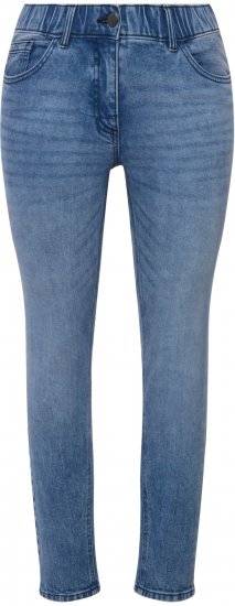 Ulla Popken Distressed Wash Jeans Blue - Jeans & Hosen in Großen Größen – Plus Size Damenmode - Jeans & Hosen, EU 42–70