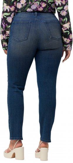 Ulla Popken Sammy Destroy 5 Pocket Jeans Blue Denim - Jeans & Hosen in Großen Größen – Plus Size Damenmode - Jeans & Hosen, EU 42–70