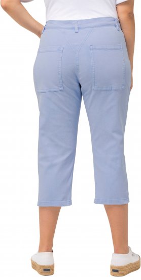 Ulla Popken Capri Boyfriend Jeans Blue - Jeans & Hosen in Großen Größen – Plus Size Damenmode - Jeans & Hosen, EU 42–70