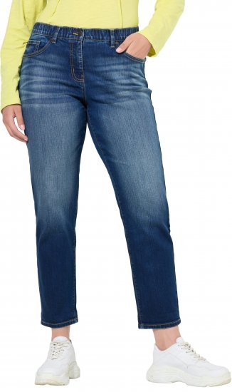 Ulla Popken Boyfriend Jeans Blue Denim - Jeans & Hosen in Großen Größen – Plus Size Damenmode - Jeans & Hosen, EU 42–70