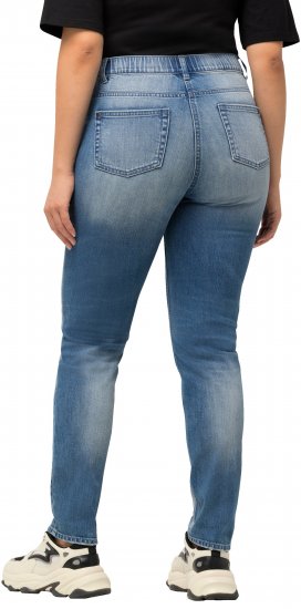 Ulla Popken Distressed Stretch Fit Sarah Jeans Blue - Jeans & Hosen in Großen Größen – Plus Size Damenmode - Jeans & Hosen, EU 42–70