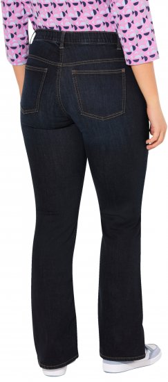 Ulla Popken Bootcut Marie Jeans Grey Denim - Jeans & Hosen in Großen Größen – Plus Size Damenmode - 