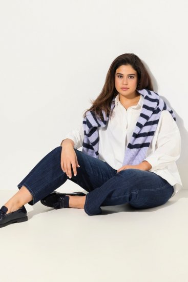 Ulla Popken Bootcut Stretch Fit Jeans Blue - Jeans - Große Jeans für Damen