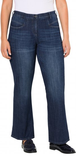 Ulla Popken Bootcut Stretch Fit Jeans Blue - Jeans & Hosen in Großen Größen – Plus Size Damenmode - 
