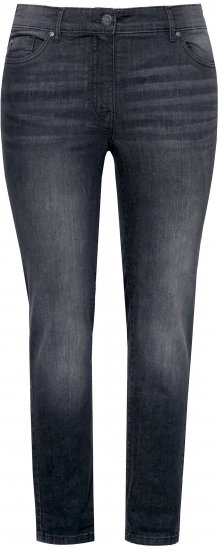 Ulla Popken Rhinestone Detail Stretch Fit Jeans Black - Jeans & Hosen in Großen Größen – Plus Size Damenmode - Jeans & Hosen, EU 42–70
