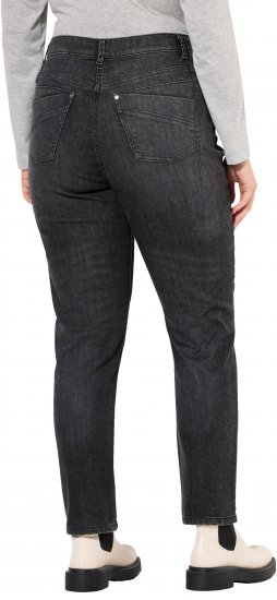 Ulla Popken Rivet Detail Mom Jeans Denim Blue - Jeans & Hosen in Großen Größen – Plus Size Damenmode - Jeans & Hosen, EU 42–70