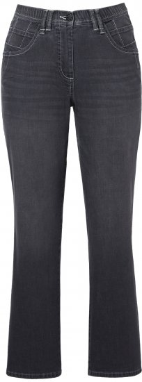 Ulla Popken Wide Leg Mandy Jeans Black - Jeans & Hosen in Großen Größen – Plus Size Damenmode - 