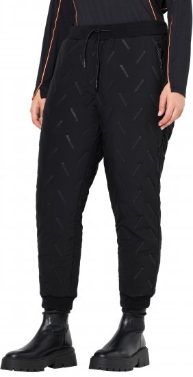 Ulla Popken Triple Function Pants Black - Jeans & Hosen in Großen Größen – Plus Size Damenmode - 