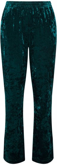 Ulla Popken Velvet Elastic Waist Pants Green - Jeans & Hosen in Großen Größen – Plus Size Damenmode - Jeans & Hosen, EU 42–70