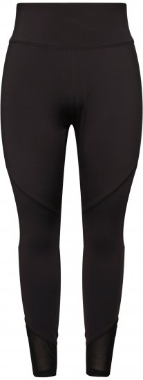 Ulla Popken Mesh Panel Leggings Black - Jeans & Hosen in Großen Größen – Plus Size Damenmode - Jeans & Hosen, EU 42–70