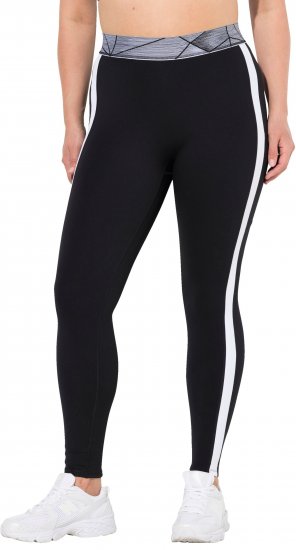 Ulla Popken High Waisted Leggings Black - Jeans & Hosen in Großen Größen – Plus Size Damenmode - 