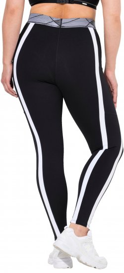 Ulla Popken High Waisted Leggings Black - Jeans & Hosen in Großen Größen – Plus Size Damenmode - 