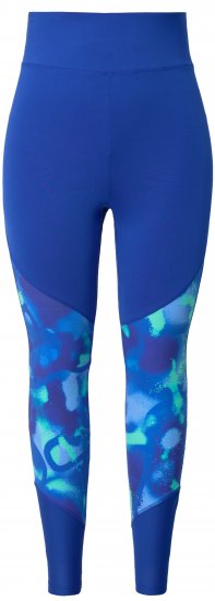 Ulla Popken Quick Dry Abstract Print Leggings Blue - Jeans & Hosen in Großen Größen – Plus Size Damenmode - Jeans & Hosen, EU 42–70