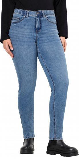 Ulla Popken Stretch Fit Slim Leg Jeans Blue - Jeans & Hosen in Großen Größen – Plus Size Damenmode - Jeans & Hosen, EU 42–70