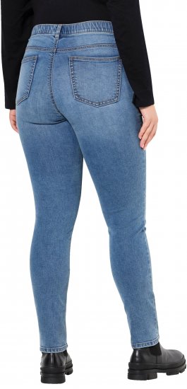 Ulla Popken Stretch Fit Slim Leg Jeans Blue - Jeans & Hosen in Großen Größen – Plus Size Damenmode - Jeans & Hosen, EU 42–70