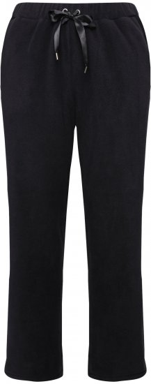 Ulla Popken Fleece Loungewear Pants Black - Jeans & Hosen in Großen Größen – Plus Size Damenmode - Jeans & Hosen, EU 42–70