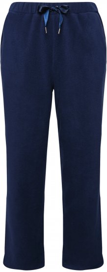 Ulla Popken Fleece Loungewear Pants Night Blue - Jeans & Hosen in Großen Größen – Plus Size Damenmode - 