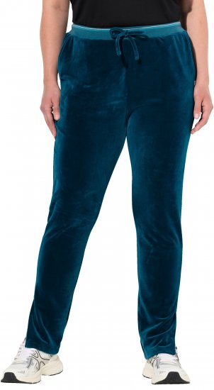 Ulla Popken Velvet Leggings Blue - Jeans & Hosen in Großen Größen – Plus Size Damenmode - Jeans & Hosen, EU 42–70