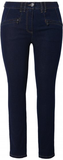 Ulla Popken High Waisted Stretch Fit Jeans Denim Blue - Jeans & Hosen in Großen Größen – Plus Size Damenmode - Jeans & Hosen, EU 42–70