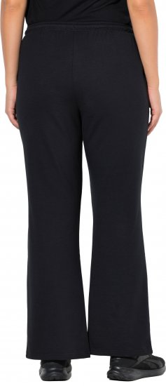 Ulla Popken Tracksuit Pants Black - Jeans & Hosen in Großen Größen – Plus Size Damenmode - 