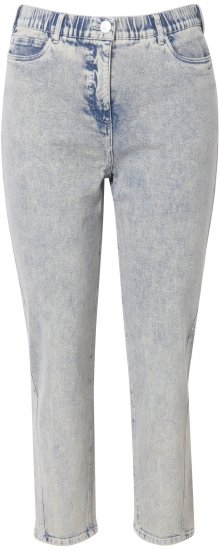 Ulla Popken Tapered Leg Mom Jeans Blue Denim - Jeans & Hosen in Großen Größen – Plus Size Damenmode - Jeans & Hosen, EU 42–70