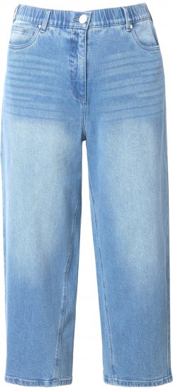 Ulla Popken Tapered Leg Mom Jeans Blue - Jeans & Hosen in Großen Größen – Plus Size Damenmode - 