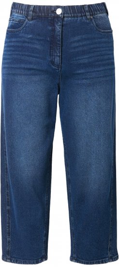 Ulla Popken Tapered Leg Mom Jeans Denim Blue - Jeans & Hosen in Großen Größen – Plus Size Damenmode - Jeans & Hosen, EU 42–70