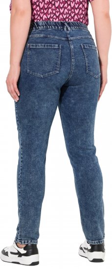 Ulla Popken Jersey Slim Leg Jeans Denim Blue - Jeans & Hosen in Großen Größen – Plus Size Damenmode - Jeans & Hosen, EU 42–70