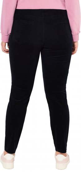 Ulla Popken Corduroy Leggings Navy - Jeans & Hosen in Großen Größen – Plus Size Damenmode - Jeans & Hosen, EU 42–70