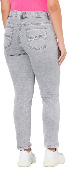 Ulla Popken Stretch Cotton Cargo Crop Pants White - Jeans & Hosen in Großen Größen – Plus Size Damenmode - Jeans & Hosen, EU 42–70