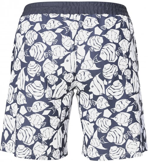 Ulla Popken Angelfish Mesh Shorts Blue - Jeans & Hosen in Großen Größen – Plus Size Damenmode - Jeans & Hosen, EU 42–70