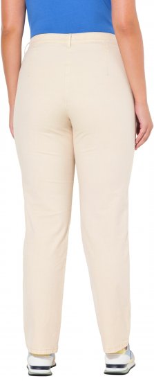 Ulla Popken Tapered Leg Mony Pants Dark Putty - Jeans & Hosen in Großen Größen – Plus Size Damenmode - Jeans & Hosen, EU 42–70
