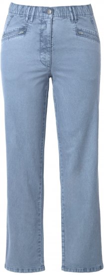 Ulla Popken Tapered Leg Mony Pants Atlantic Blue - Jeans & Hosen in Großen Größen – Plus Size Damenmode - Jeans & Hosen, EU 42–70