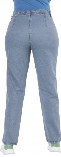 Ulla Popken Tapered Leg Mony Pants Atlantic Blue - Jeans & Hosen in Großen Größen – Plus Size Damenmode - Jeans & Hosen, EU 42–70
