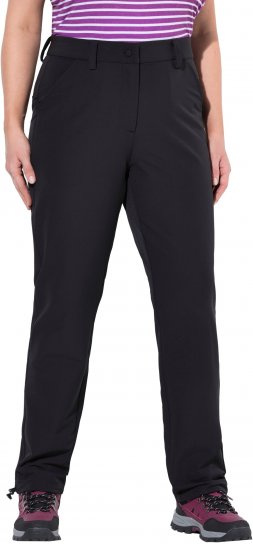 Ulla Popken Triple Function Comfort Waist Softshell Pants Black - Jeans & Hosen in Großen Größen – Plus Size Damenmode - 