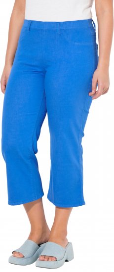 Ulla Popken Wide Leg Twill Mary Fit Culottes Deep Aqua - Jeans & Hosen in Großen Größen – Plus Size Damenmode - Jeans & Hosen, EU 42–70
