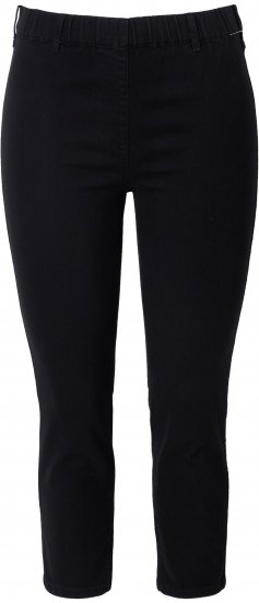 Ulla Popken Cropped Jeggings Black - Jeans & Hosen in Großen Größen – Plus Size Damenmode - Jeans & Hosen, EU 42–70