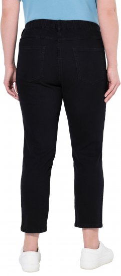 Ulla Popken Cropped Jeggings Black - Jeans & Hosen in Großen Größen – Plus Size Damenmode - Jeans & Hosen, EU 42–70