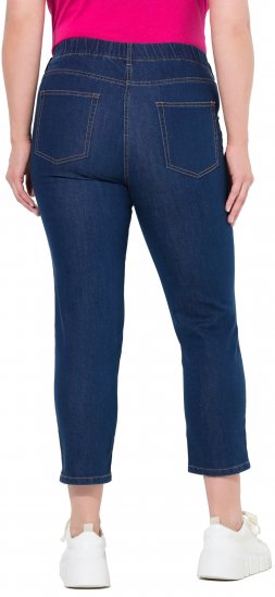 Ulla Popken Cropped Jeggings Blue Denim - Jeans & Hosen in Großen Größen – Plus Size Damenmode - Jeans & Hosen, EU 42–70