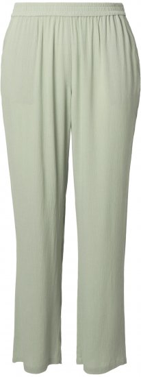 Ulla Popken Elastic Waist Crepe Pants Light Moss Green - Jeans & Hosen in Großen Größen – Plus Size Damenmode - 
