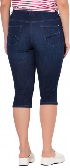 Ulla Popken Denim Elastic Waist Capres Blue - Jeans & Hosen in Großen Größen – Plus Size Damenmode - Jeans & Hosen, EU 42–70